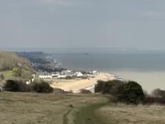 Down towards Kingsdown, Walmer & Deal